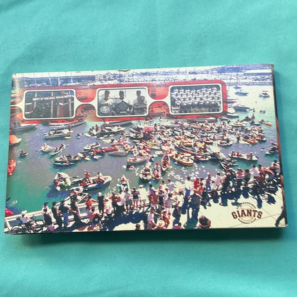 This is a San Francisco Giants postcard set.